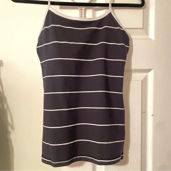 Lululemon striped Racerback Top - Picture 2 of 6
